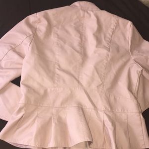 leather zip up jacket